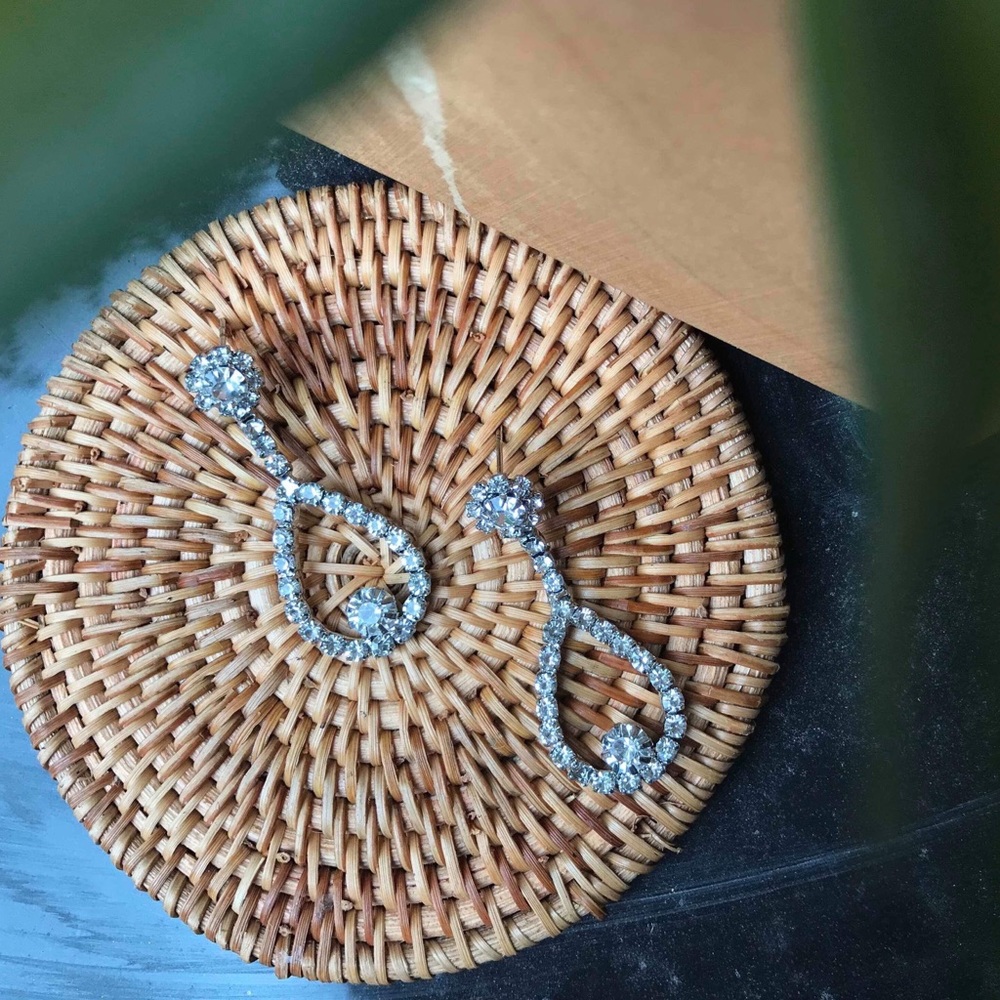 WATER DROP SHAPED EARRINGS